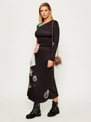 Desigual Sukienka VEST_PATCH_FIONA