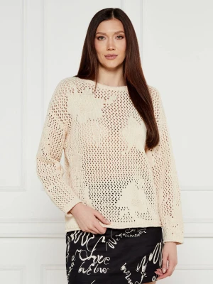 Desigual Sweter BRUMA | Loose fit ecru