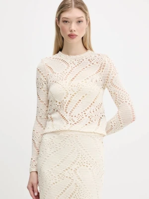 Desigual sweter DENIS beżowy