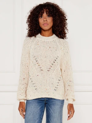 Desigual Sweter | Loose fit ecru