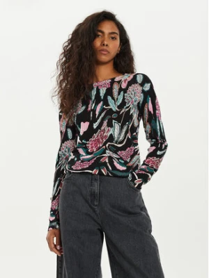 Desigual Sweter Manchester 24WWJF41 Czarny Regular Fit