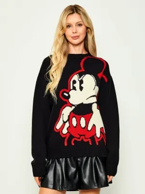 Desigual Sweter Swindon Mickey | Desigual x Disney | Relaxed fit