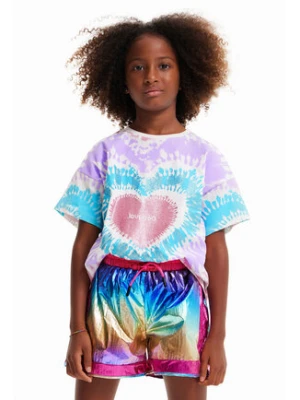 Desigual T-Shirt 23SGTK02 Kolorowy Regular Fit