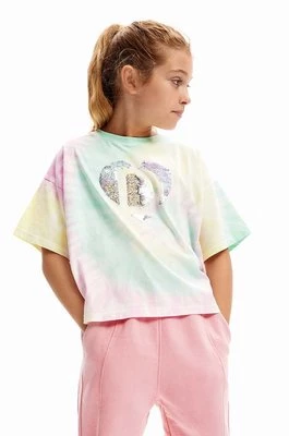 Desigual t-shirt bawełniany dziecięcy Daira