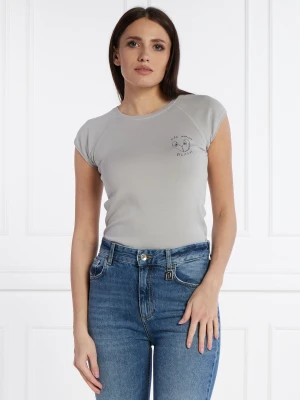 Desigual T-shirt | Slim Fit szary