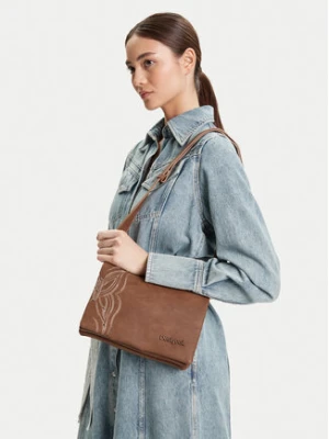Desigual Torebka 25SAXP86 Brązowy