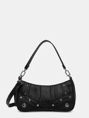 Desigual torebka EMBRO PATCH ALSACIA B kolor czarny 25WAXPA9