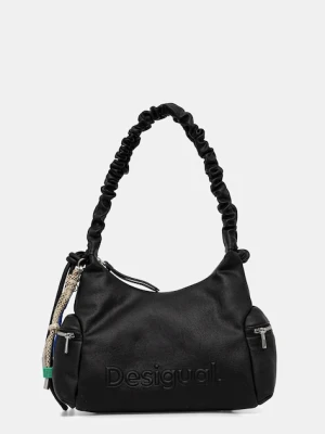 Desigual torebka HALF LOGO MONTVILLE B kolor czarny 25WAXP98