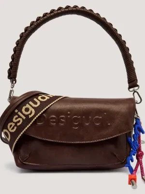Desigual Torebka na ramię HALF LOGO TROKEL