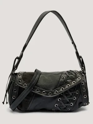 Desigual Torebka na ramię TANGO_BLACK PATCH ZARAUZ