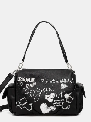 Desigual torebka SESHAT HABANA kolor czarny 25WAXPA6