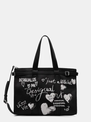 Desigual torebka SESHAT HOBART kolor czarny 25WAXPA5