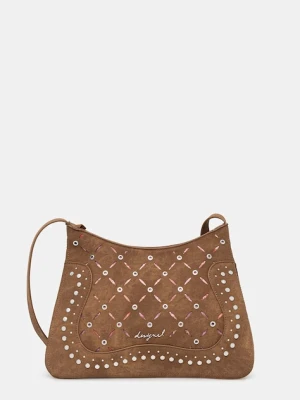 Desigual torebka YANKEE MANAOS CAMEL kolor brązowy 25WAXPB4