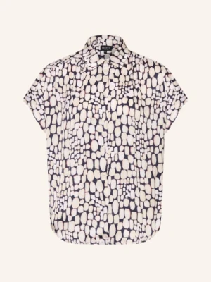 Desoto Bluzka Koszulowa Florine Z Satyny blau