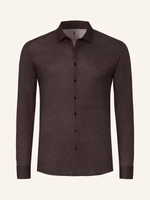 Desoto Koszula O Kroju Slim Fit braun CIEMNOBRĄZOWY