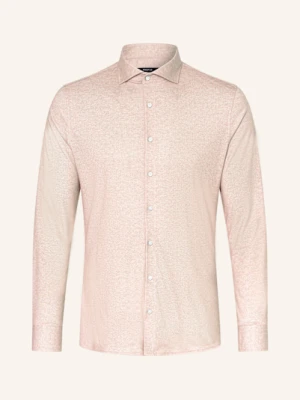 Desoto Koszula Z Dżerseju Slim Fit beige