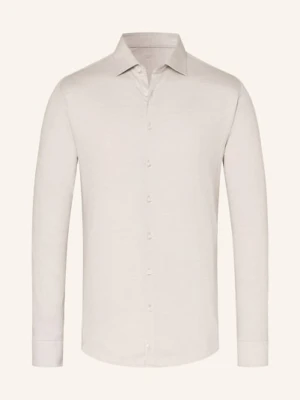 Desoto Koszula Z Dżerseju Slim Fit beige