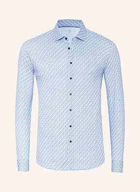 Desoto Koszula Z Dżerseju Slim Fit blau