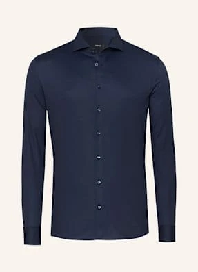 Desoto Koszula Z Dżerseju Slim Fit blau