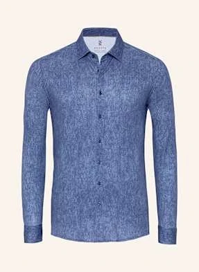 Desoto Koszula Z Dżerseju Slim Fit blau