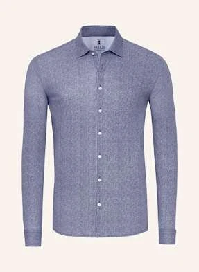 Desoto Koszula Z Dżerseju Slim Fit blau