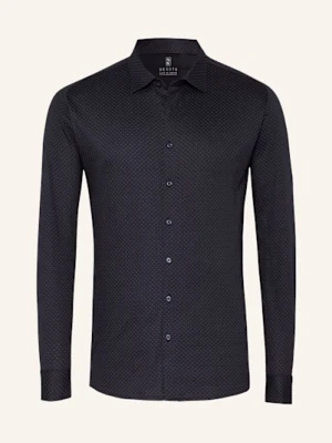 Desoto Koszula Z Dżerseju Slim Fit blau