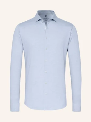 Desoto Koszula Z Dżerseju Slim Fit blau