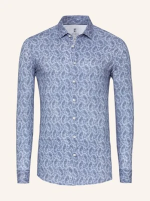 Desoto Koszula Z Dżerseju Slim Fit blau