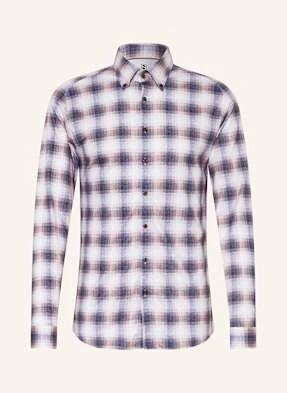 Desoto Koszula Z Dżerseju Slim Fit braun