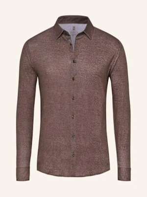 Desoto Koszula Z Dżerseju Slim Fit braun