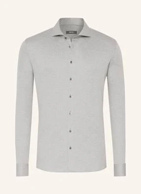 Desoto Koszula Z Dżerseju Slim Fit grau