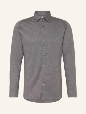 Desoto Koszula Z Dżerseju Slim Fit grau CZIEMNOSZARY