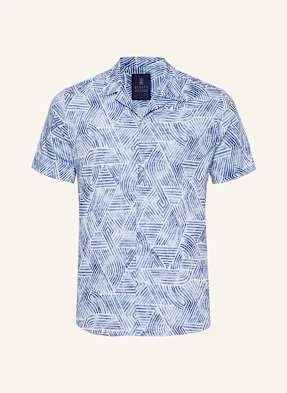 Desoto Koszula Z Klapami Lido Regular Fit blau