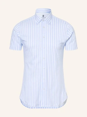 Desoto Koszula Z Krótkim Rękawem Slim Fit Z Dżerseju blau