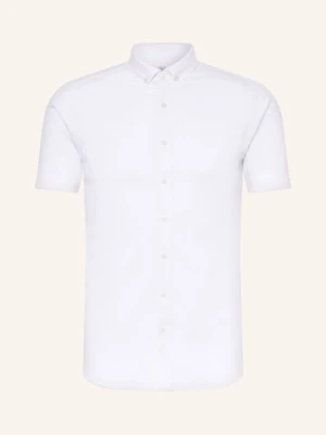 Desoto Koszula Z Krótkim Rękawem Slim Fit Z Dżerseju weiss
