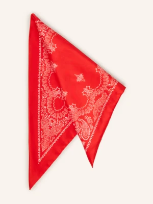 Destin Trójkątna Chusta Z Jedwabiu rot