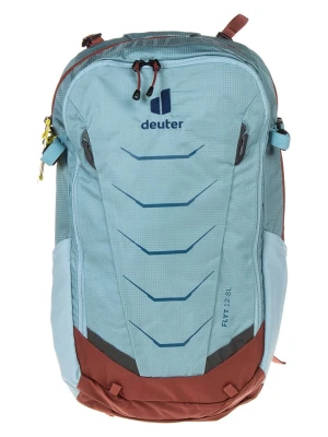 Deuter Plecak turystyczny "Flyt 12SL" w kolorze błękitno-czerwonym - 26 x 46 x 15 cm rozmiar: onesize