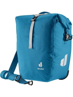 Deuter Torba rowerowa "Weybridge 25+5" w kolorze niebieskim - 34 x 43 x 22 cm rozmiar: onesize