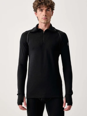 Devold bluza funkcyjna męska wełniana Expedition Merino czarny