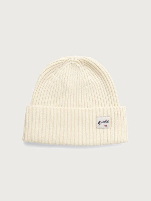 Devold czapka beanie z wełny merino Archive Wool beżowy