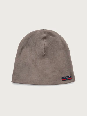 Devold czapka wełniana Breeze Merino brązowy