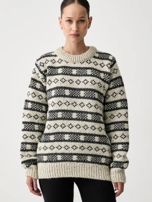 Devold sweter wełniany Alnes Wool szary