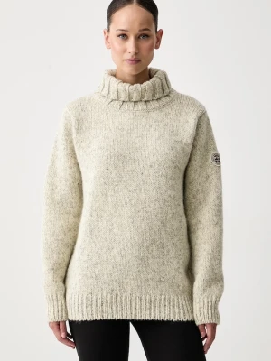 Devold sweter wełniany Nansen Wool beżowy
