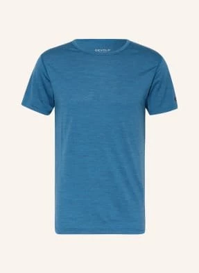 Devold T-Shirt Breeze Merino 150 blau