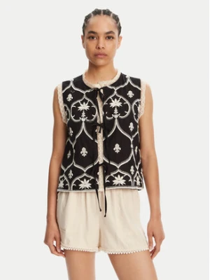 Devotion TWINS Top Canny 025.040G Czarny Regular Fit