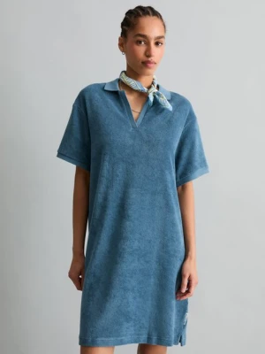 Zdjęcie produktu DfC frotte towelling polo dress regular Marc O'Polo