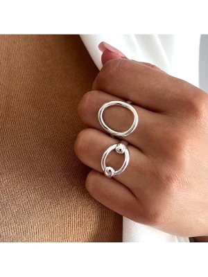 DI GIORGIO Srebrny pierścionek rozmiar: 54