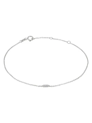 DIA DIAMONDS Srebrna bransoletka z diamentami rozmiar: onesize