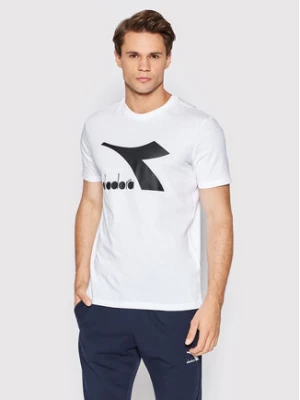 Diadora T-Shirt Chromia 102.178747 Biały Regular Fit