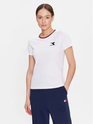 Diadora T-Shirt Tweener 102.179325 Biały Regular Fit